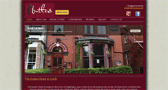 Desktop Screenshot of butlershotel.co.uk